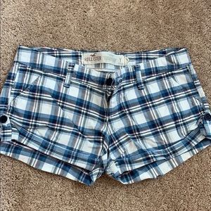 Blue/white shorts